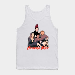 cobra kai kids retro Tank Top